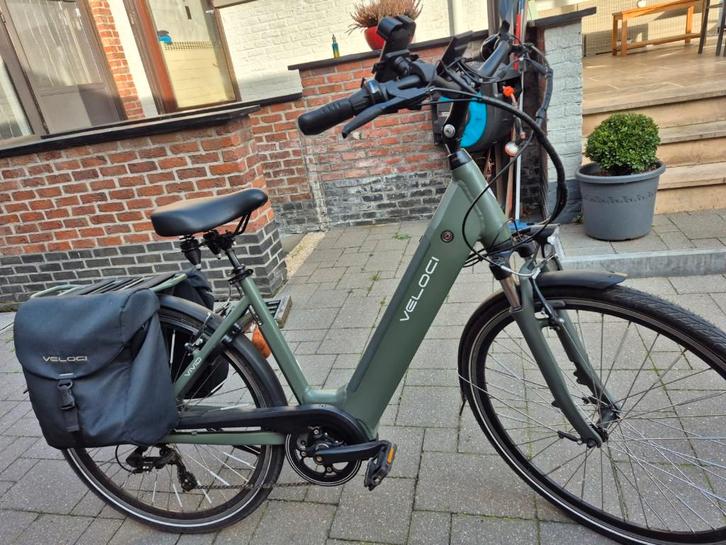 Elektrische damesfiets Veloci in NIEUWSTAAT!, Fietsen en Brommers, Elektrische fietsen, Zo goed als nieuw, Overige merken, 47 tot 51 cm