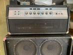 AMPEG BLUE LINE SET AMP/TOP MET 8X10 CAB. Vroege versie, Muziek en Instrumenten, Versterkers | Bas en Gitaar, Ophalen, Gebruikt