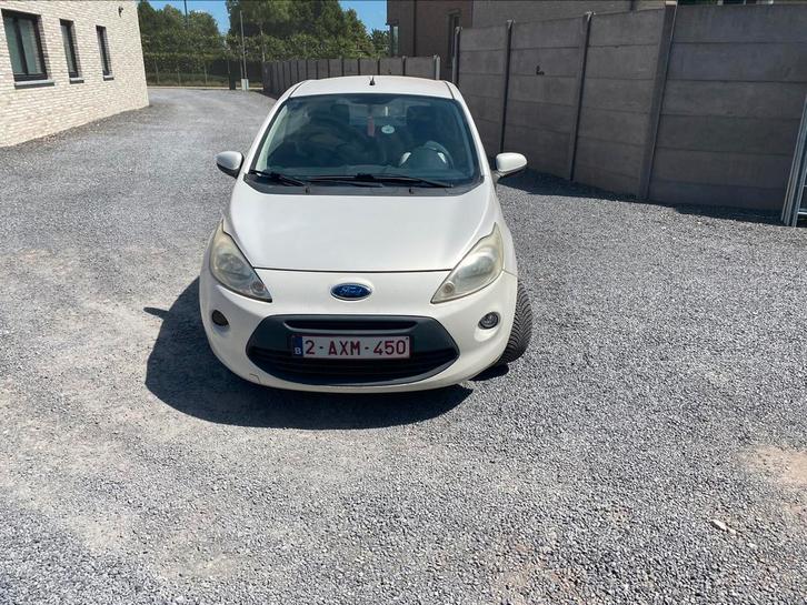 Ford Ka 2010, Auto's, Ford, Bedrijf, Benzine, Stadsauto, 2 deurs, Handgeschakeld, Wit, Zwart, Stof, Achterwielaandrijving, Onderhoudsboekje