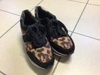 Sneakers Bestelle zwart tijgerprint M36, Kleding | Dames, Ophalen, Zwart, Sneakers