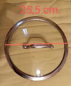 Couvercle Brabantia verre casserole diamètre 25,5 cm, Huis en Inrichting, Keuken | Potten en Pannen, Ophalen of Verzenden, Gebruikt