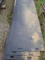 3 stuks Kunststof rijplaten 300x100x15, Ophalen, Zo goed als nieuw, Minder dan 20 mm