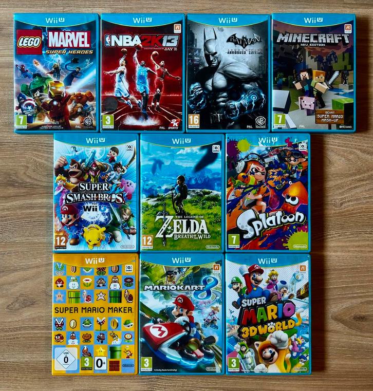 Les meilleurs jeux Nintendo Wii U !, Consoles de jeu & Jeux vidéo, Jeux | Nintendo Wii U, Comme neuf, Enlèvement ou Envoi