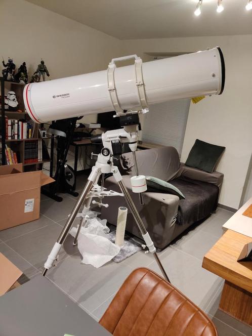 télescope BRESSER Messier NT-203/1200 EXOS-2 GoTo HEXAFOC, Audio, Tv en Foto, Optische apparatuur | Telescopen, Zo goed als nieuw