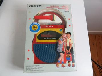 Vintage 1980's My First Sony In Original Box Model TCM-4000 beschikbaar voor biedingen