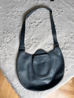 Sac a main DELVAUX Bleu Gris, Ophalen, Zo goed als nieuw, Blauw, Schoudertasje