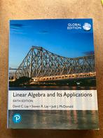 Lineaire algebra en haar toepassingen (2024), Boeken, Ophalen of Verzenden, Zo goed als nieuw