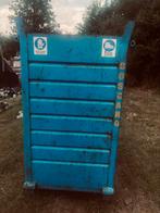 Puinbak met onderlossing, zware uitvoering 150x 80x H145, Ophalen, Gebruikt