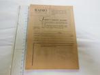 Duits pamflet Ardennenoffensief "Skorpion" 1944, Ophalen of Verzenden, Landmacht, Overige typen