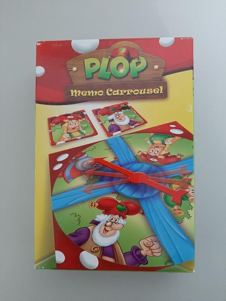 Plop memo Carrousel, Kinderen en Baby's, Speelgoed | Educatief en Creatief, Zo goed als nieuw, Ophalen