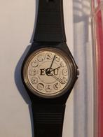 het ECU horloge van de belgische muntclub., Ophalen of Verzenden, Gebruikt, Polshorloge, Kunststof