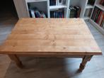 table basse salon pin massif, Huis en Inrichting, Tafels | Salontafels, Ophalen, Gebruikt, 100 tot 150 cm, 50 tot 100 cm
