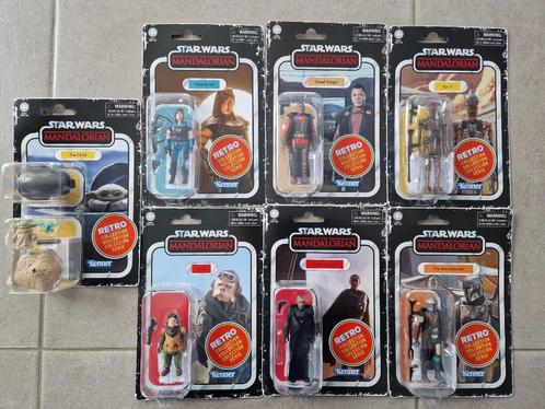Star Wars Hasbro Set Complet Retro collection Wave 3 The Man, Collections, Star Wars, Neuf, Figurine, Enlèvement ou Envoi