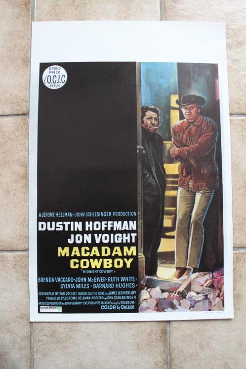 filmaffiche Midnight Cowboy 1969 filmposter, Collections, Posters & Affiches, Comme neuf, Cinéma et TV, A1 jusqu'à A3, Rectangulaire vertical