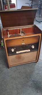 Grundig vintage radiomeubel 1957, Antiek en Kunst, Ophalen of Verzenden