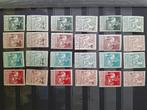 België postzegels caritas volledige set 1911, Ophalen of Verzenden, Postfris, Postfris