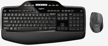 logitech mk710 wireless keyboard/mouse combo beschikbaar voor biedingen
