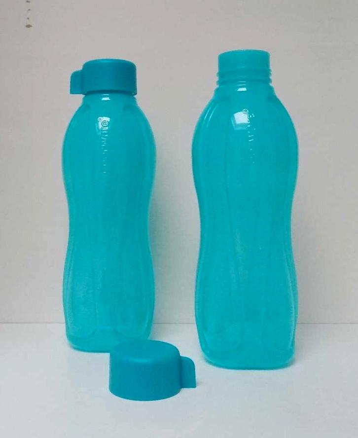Tupperware™ « Bouteille Eco » 1 litre x 2 - bleu, Maison & Meubles, Cuisine| Tupperware, Neuf, Récipient ou Bol, Bleu, Envoi