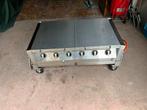 Te Koop catering gas bbq inox voor grote capaciteit, Ophalen, Gebruikt, Fornuis, Frituur en Grillen