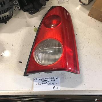 Opel Agila 1.2 B 5 drs 2005 Wagennr 2500047  Achterlicht Rec beschikbaar voor biedingen