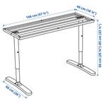 IKEA Bekant bureau  onderstel voor tafelblad 160x80cm, Huis en Inrichting, Bureaus, Ophalen, Nieuw, Bureau