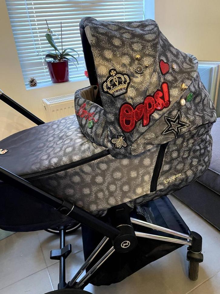 Cybex - Rebellious Set, Kinderen en Baby's, Buggy's, Gebruikt, Overige merken, Verstelbare rugleuning, Voetenzak, Zonnekap, Ophalen