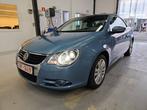 VW EOS CABRIOLET 2009 2.0 TDI 140 chevaux Cuir Xenon Euro 5, 5 places, Carnet d'entretien, Cuir, Bleu