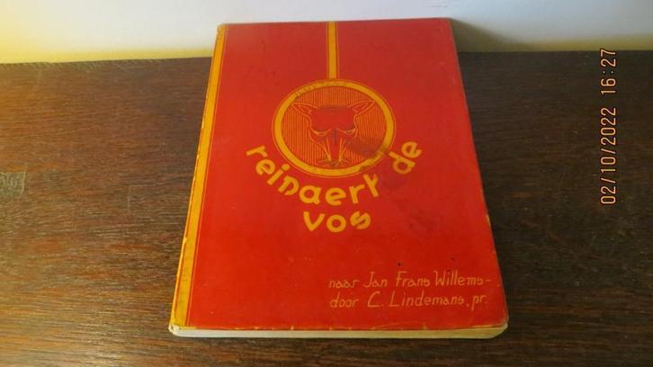 Reinaert De Vos door C.Lindemans in 1937, Boeken, Literatuur, Gelezen, België, Ophalen of Verzenden