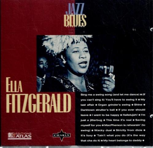 cd   /   Ella Fitzgerald – Jazz & Blues Collection, CD & DVD, CD | Autres CD, Enlèvement ou Envoi