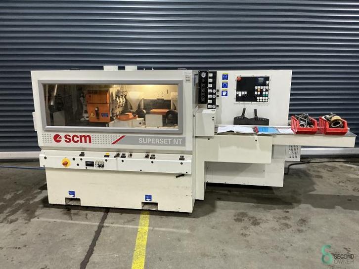 Vierzijdige schaafmachines SCM Superset NT 2009, Zakelijke goederen, Machines en Bouw | Houtbewerking