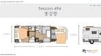 Tekoop mooie en zeer nette mobilhome, Caravans en Kamperen, Mobilhomes, Integraal, 7 tot 8 meter, Diesel, Particulier
