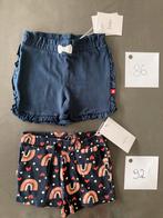 2 nieuwe shorts meisje 86 en 92, Enfants & Bébés, Vêtements de bébé | Taille 86, Enlèvement ou Envoi, Neuf, Fille