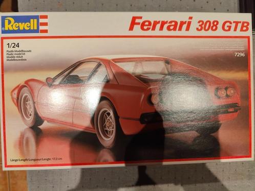 Revell Ferrari 308 GTB, Hobby en Vrije tijd, Modelbouw | Auto's en Voertuigen, Zo goed als nieuw, Auto, Groter dan 1:32, Revell