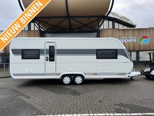 Hobby Prestige 620 CL 2024 ENKELE BEDDEN!, Caravans en Kamperen, Caravans, Bedrijf, tot en met 4, 1500 - 2000 kg, Rondzit, Hobby