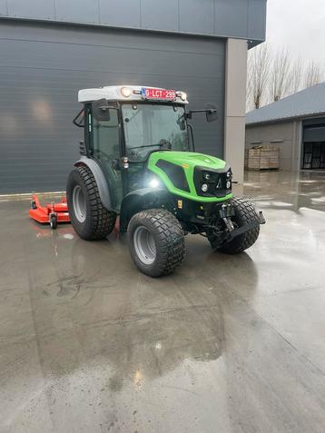 Deutz-Fahr 3060 Agrokid met cabine en gazonmaaier Boxer Agri