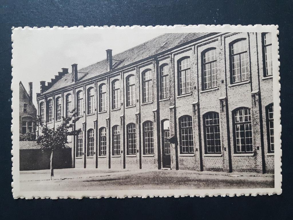 Postkaart Buggenhout - Opstal Meisjesschool, Verzamelen, Postkaarten | België, Ongelopen, Oost-Vlaanderen, 1940 tot 1960, Ophalen of Verzenden