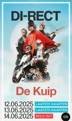 DI-RECT veldkaarten 14 juni de Kuip Rotterdam, Tickets en Kaartjes, Concerten | Overige, Twee personen, Juni