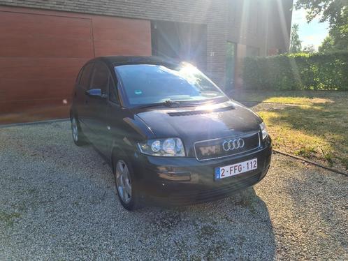 Audi A2 1.6 (MET KEURING VOOR VERKOOP), Auto's, Audi, Particulier, A2, Benzine, Euro 4, Stadsauto, 4 deurs, Handgeschakeld, Zwart