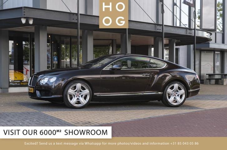 Bentley Continental GT 4.0 V8 Mulliner (bj 2014, automaat), Auto's, Bentley, Bedrijf, Te koop, Continental, Lederen bekleding