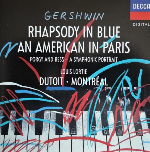 George Gershwin - OSMontréal / Charles Dutoit - DECCA - DDD, CD & DVD, CD | Classique, Comme neuf, Orchestre ou Ballet, Enlèvement ou Envoi
