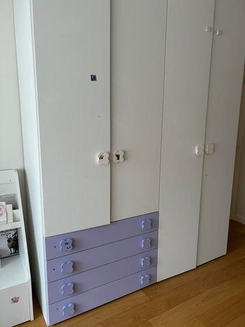 Kleerkast voor de kinderkamer, hout 180x240 beschikbaar voor biedingen