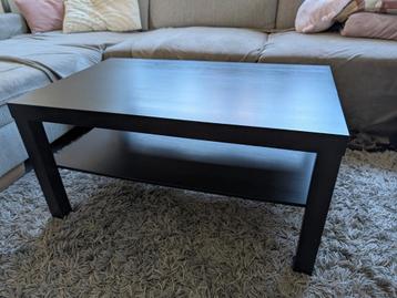 Ikea Lack salontafel zwartbruin beschikbaar voor biedingen