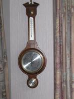 Mooie houten Barometer met Thermometer., Binnenthermometer, Ophalen of Verzenden, Zo goed als nieuw