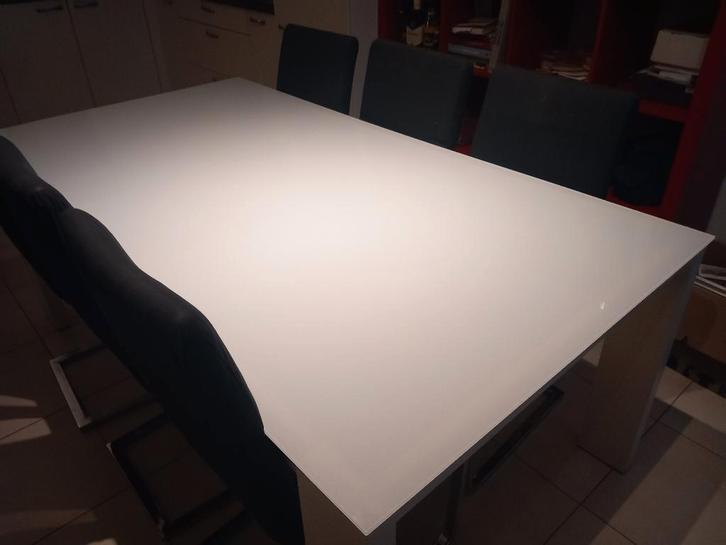 Tafel + 6 stoelen huis inrichting wonen Eettafel Eetkamer, Huis en Inrichting, Tafels | Eettafels, 100 tot 150 cm, 150 tot 200 cm