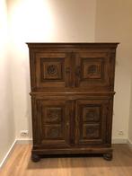 Antieke vlaamse eiken kast, Antiek en Kunst, Antiek | Meubels | Kasten, Ophalen