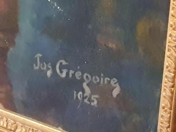 Jos Grégoire - schilderij - impressionisme beschikbaar voor biedingen
