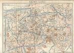1911 - Gent / groot gedetailleerd stadsplan, Antiek en Kunst, Verzenden
