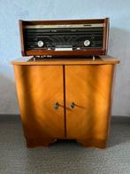 PHLIPS vintage radio met kast, Ophalen