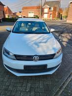 Practige vw jetta bj 2014,1.4 benzine enkele km 62000., Auto's, Volkswagen, Voorwielaandrijving, USB, Beige, Leder en Stof