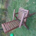 Chaises de jardin, Enlèvement, Utilisé, Bois, Réglable